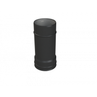 Труба L-250 Grill'D AISI 430 0,8мм (D150) черный (термостойкая краска)