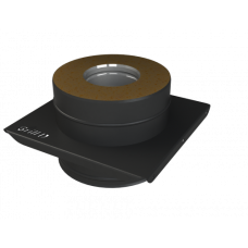 Сэндвич-пластина опорная К Grill'D ЖС 0,8мм/ОС 0,5мм/ЧС 2мм (D130/250) черный (порошковая краска)