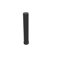 Труба L-1000 Grill'D ОС 0,5мм (D280) черный (порошковая краска)