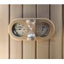 Термогигрометр с песочными часами канадский кедр