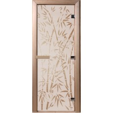 Дверь Doorwood Бамбук и бабочки Сатин