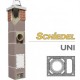 Керамический дымоход Schiedel UNI одноходовой с вент. д=250 мм
