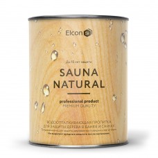 Пропитка для древесины Элкон Сауна Natural 0,9л