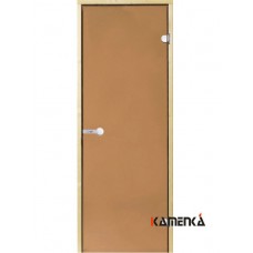 Дверь Harvia SТG 8x19 ольха/бронза