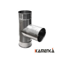 Тройник EcoFlue 1мм нерж, диаметр 200