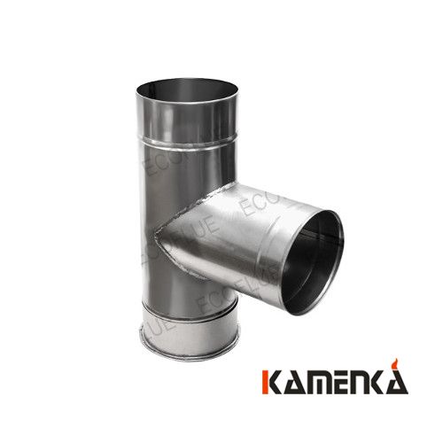 Тройник EcoFlue 0,5мм нерж, диаметр 150